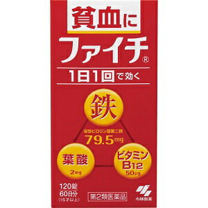 【小林製薬】 ファイチ 120錠入 【第2類医薬品】
