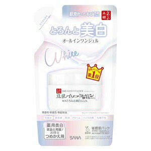 【常盤薬品工業】 サナ なめらか本舗 とろんと濃ジェル 薬用美白 N つめかえ用 100g 【化粧品】