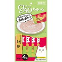 今までにない液状のおやつです。 ちゅ～るっと出して、猫ちゃんがペロペロなめて楽しめます。 ・とりささみといかをペーストにしました。 ・緑茶消臭成分配合。糞・尿臭を和らげます。 ・保存料は使用しておりません。 ■与え方 袋から出してご使用ください。 1日4本を目安におやつとしてお与えください。 ■原材料 鶏肉（ささみ）、いか、いかエキス、タンパク加水分解物、糖類（オリゴ糖等）、植物性油脂、増粘剤（加工でん粉）、ミネラル類、増粘多糖類、調味料（アミノ酸等）、ビタミンE、紅麹色素、緑茶エキス ■保証成分 粗たん白質：7．0％以上 粗脂肪：0．2％以上 粗繊維：0．1％以下 粗灰分：1．5％以下 水分：91．0％以下 ■使用上の注意 袋のまま与えずに飼い主さんの手やお皿の上に出してからあげるようにしましょう。 本品は成猫用です。対象年齢以外の猫には与えないでください。 お使い残りの出た場合は、他の容器に移し替えて冷蔵庫に入れ早めにお与えください。 パックのフチや開封口で手を切らないよう、お気をつけください。 【原産国】 　日本 【問い合わせ先】 会社名：いなばペットフード株式会社お客様相談室 電話：0120-178-390 受付時間：平日(月～金、祝日除く) 9：00～17：00 【製造販売元】 会社名：いなばペットフード株式会社 住所：静岡県静岡市清水区由比北田114−1 【商品区分】 「日用品」 【文責任者】 株式会社ファインズファルマ 舌古　陽介(登録販売者) 【連絡先】 電話：0120-018-705 受付時間：月～金 9：00～18：00 　　　　　(祝祭日は除く) パッケージデザイン等、予告なく変更されることがあります。ご了承ください。