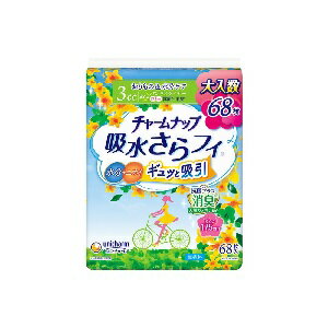 【ユニ・チャーム】 チャームナップ 吸水さらフィ パンティライナー 消臭タイプ 3cc 17.5cm 68枚入 【..