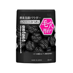 【カネボウ】 スイサイ ビューティクリア ブラック パウダーウォッシュ レギュラー 12.8g 【化粧品】