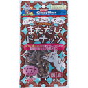 虫えい果（またたび）を練り込んでいるから、最後までおいしく食べられる、食べやすいソフトタイプ。 ・チキンベースの生地に、「虫えい果」純末を練り込み、最後までまたたび効果が持続 ・食べやすいソフトタイプ ・爪に引っかかりやすく、不規則に動くドーナツ型 ※「虫えい果」とは、通常のまたたびの果実よりも有効成分が多く含まれ、人間用の漢方薬としても利用されています。 ■与え方 目安給与量を参考に1日1～数回に分け、おやつとして与えてください。 給与量は猫によって個体差が生じます。 1度にたくさんの量を与えずに、健康状態をみながら調節してください。 1週間に2〜4回を目安に、感覚をあけて与えてください。 ■1日の目安給与量　 幼猫:1～2個、成猫:2～3個 ■成分 粗たん白質12％以上粗脂肪4.5％以上粗繊維2％以下粗灰分9％以下水分26％以下 ■原材料 肉類（鶏肉、豚肉）、小麦粉、パン粉、またたび純末（虫えい果）、とうもろこし、魚粉、植物油脂、ビール酵母、グリセリン、ミネラル類（カルシウム、リン、ナトリウム、亜鉛、銅、ヨウ素）、保存料（ソルビン酸、デヒドロ酢酸ナトリウム）、ビタミン類（A、B1、B2、B6、B12、C、D、E、ナイアシン、パントテン酸）、タウリン ■使用上の注意 パッケージ記載の「注意」及び「与え方」を必ずお読みください。 【原産国】 　タイ 【問い合わせ先】 会社名：ドギーマンハヤシ株式会社 電話：0120-086-192 受付時間：9時から17時 （土日祝日を除く） 【製造販売元】 会社名：ドギーマンハヤシ株式会社 住所：大阪市東成区深江南1丁目16番14号 【商品区分】 「日用品」 【文責任者】 株式会社ファインズファルマ 舌古　陽介(登録販売者) 【連絡先】 電話：0120-018-705 受付時間：月～金 9：00～18：00 　　　　　(祝祭日は除く) パッケージデザイン等、予告なく変更されることがあります。ご了承ください。