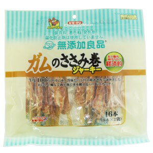 【ドギーマン】 無添加良品 ガムのささみ巻ジャーキー 16本入 【日用品】のサムネイル