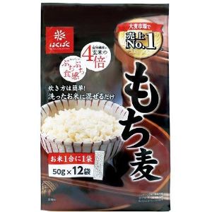【あす楽対応】【（株）はくばく】はくばく もち麦ごはん 50gX12【フード・飲料】のサムネイル
