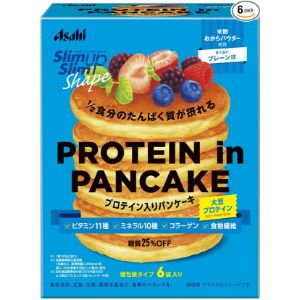 【アサヒグループ食品】 スリムアップスリムシェイプ プロテイン イン パンケーキ 50g×6袋入 【健康食品】