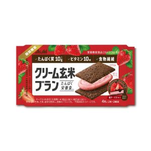 【あす楽対応】【アサヒグループ食品】 クリーム玄米ブラン 苺チーズタルトカカオ仕立て(72g)(栄養機能食品) 【健康食品】のサムネイル