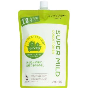 【資生堂】 SUPER MiLD スーパーマイルド コンディショナー つめかえ用 1L【日用品】