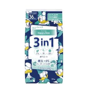 【マンダム】 ハッピーデオ ボディシート 極冷 ウォータリーシトラス 36枚 【化粧品】のサムネイル