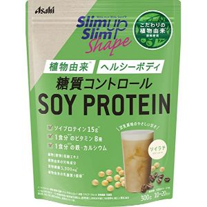 【アサヒグループ食品】 スリムアップスリムシェイプ 糖質コントロール SOY PROTEIN(300g) 【健康食品】