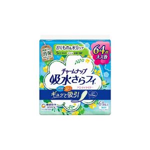 チャームナップ 吸水さらフィ 微量用 消臭 羽なし 5cc 17.5cm(64枚入)