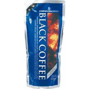  キャラバンコーヒー ブラックコーヒー 無糖 1L 
