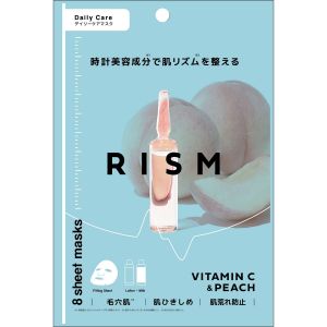 【サンスマイル】 RISM デイリーケアマスク ビタミンC＆モモ 【化粧品】