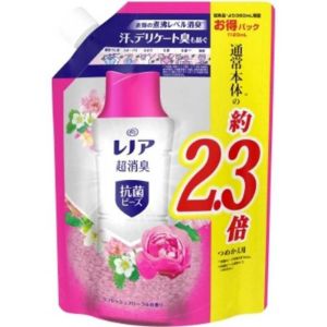 【あす楽対応】【P＆Gジャパン】 レノア 超消臭 抗菌ビーズ リフレッシュフローラル 詰め替え 特大(1120ml) 【日用品】のサムネイル