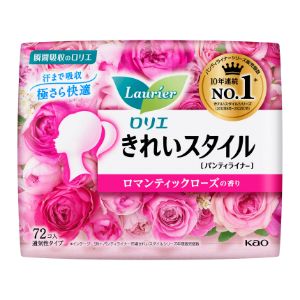 【花王】 ロリエ きれいスタイル ロマンティックローズの香り 72個入 【衛生用品】