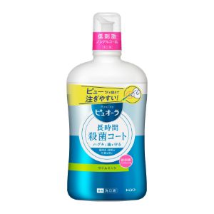 【花王】 薬用ピュオーラ 洗口液 ノンアルコール ライムミント 850ml (医薬部外品) 【日用品】