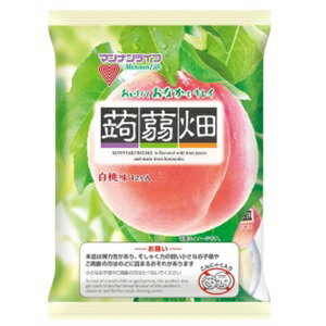 【マンナンライフ】 蒟蒻畑 白桃味(25g*12コ入) 【健康食品】