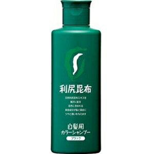 【あす楽対応】【ピュール】 白髪用 利尻カラーシャンプー ブラック 200mL