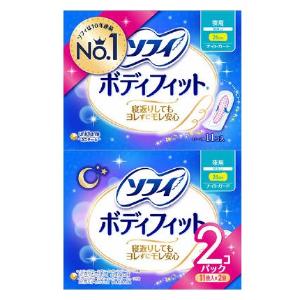 「ユニ・チャーム」　ソフィ　ボディフィット　ナイトガード羽なし　11枚×2個パック