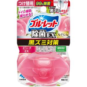 「小林製薬」 液体ブルーレットおくだけ除菌EXフレグランスつけ替用 ピーチEXの香り 67ml