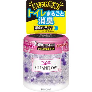 「大日本除虫菊」 クリーンフロー トイレ用消臭ビーズ 60日 フローラルソープの香り _ 「大日本除虫菊」 クリーンフロー トイレ用消臭ビーズ 60日 フローラルソープの香り _