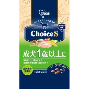 「アース・ペット」 ファーストチョイス ChoiceS成犬1歳以上に 1.2kg
