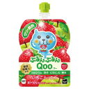 「コカ・コーラ」 ミニッツメイドぷるんぷるんQoo いちごミックス 125gパウチ 24本「4箱セット販売」