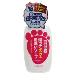 「マックス」 帰ってスグの足洗いソープ足洗いソープ 250ml