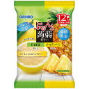「セット販売」「オリヒロ」 ぷるんと蒟蒻ゼリーパウチ日向夏+ゴールドパイン 20g 12個入 12個セット