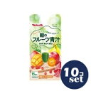 「セット販売」「ヤクルトヘルスフーズ」朝のフルーツ青汁 15袋 10個セット