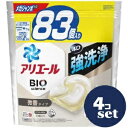 「セット販売」「P&Gジャパン」アリエールジェルボール4D微香 つめかえメガジャンボ 83個入 4個セット