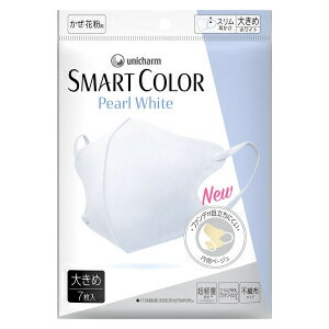 「ユニ・チャーム」　超快適SMARTCOLOR　ホワイト　大きめ　7枚