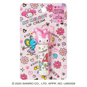 「ピエラス」 マイメロディ ダイカットリップクリーム 4g