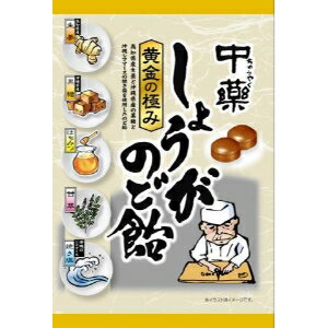 「中部薬品工業」　中薬しょうがのど飴　70g