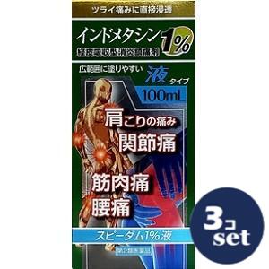 【第2類医薬品】「セット販売」「東光薬品工業」スピーダム1%液 100ml　3個セット※セルフメディケーション税制対象商品