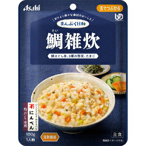 「アサヒグループ食品」　まんぷく日和　鯛雑炊　100g