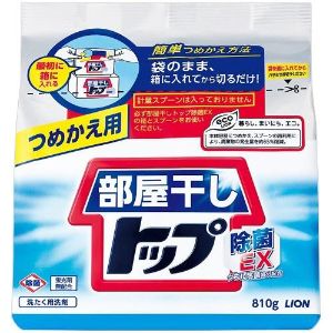 【あす楽対応】「ライオン」　部屋干しトップ除菌EX　つめかえ用　810g