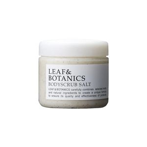 「松山油脂」　LEAF＆BOTANICS　ボディスクラブ　ソルト　155g