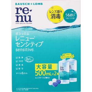 【あす楽対応】「ボシュロム・ジャパン」　レニューセンシティブ　500ml×2本