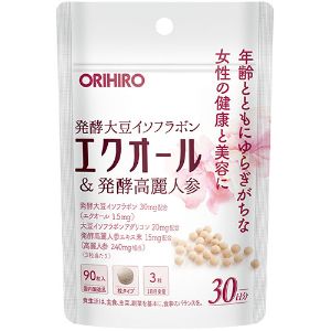 「オリヒロ」 エクオール&発酵高麗人参 90粒 「オリヒロ」 エクオール&発酵高麗人参 90粒
