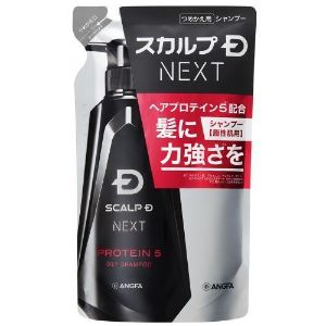 「アンファー」　スカルプDネクスト　プロテイン5シャンプー　オイリー　つめかえ用　300mL