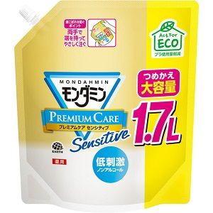 「アース製薬」　モンダミンプレミアムケアセンシティブ　大容量パウチ【医薬部外品】　1700mlのサムネイル