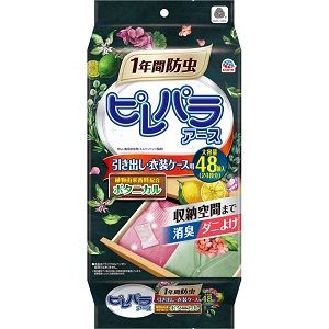 「アース製薬」　ピレパラアース　ボタニカル引き出し用　48個