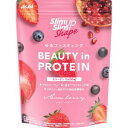 【あす楽対応】「アサヒグループ食品」　スリムアップスリムシェイプ BEAUTY in PROTEIN アサイーベリー　300g