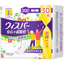 「P&Gジャパン」 ウィスパー安心の超吸収 日中&夜用 300CC 30枚