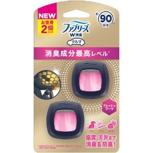 「P&Gジャパン」　ファブリーズ　イージークリップ　消臭成分最高レベル　フレッシュブーケ　2．2ML×2個