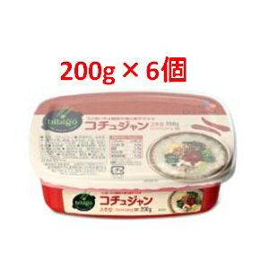 【あす楽対応】「CJ FOODS JAPAN」　コチュジャン　6個セット　200g×6個