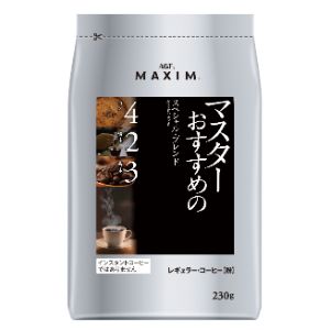 「味の素AGF」　マキシム　レギュラー・コーヒー　マスターおすすめのスペシャル・ブレンド　230g