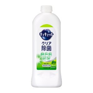 「使用方法」●使い方と使用量の目安/食器・調理用具の洗浄 ぬれたスポンジ等に適量（1?2 ml ）とり、軽く泡立てて使用する。(料理用小さじ1杯は約5 ml） ●スポンジの除菌/スポンジをよく絞り、約8 mlの原液をつけ、まんべんなく浸透させ次に使用するまで置いておく。 ●まな板の除菌・ウイルス除去/一度洗い、原液約8 mlをまんべんなく塗布し、約20分間放置後、水で洗い流す。 ●食器・調理用具のウイルス除去/水1 Lに対して原液10 mlを混ぜ、一度洗った食器・調理用具を20分以上つけおいた後、水で洗い流す。 （すべての菌・ウイルスを除去するわけではありません。エンベロープタイプのウイルス1種で効果を検証） ●水にうすめると白く濁ることがありますが、品質には問題ありません。「成分」成分/界面活性剤（32％ 、アルキルヒドロキシスルホベタイン、高級アルコール系（陰イオン）） 、安定化剤、除菌剤「使用上の注意」使用上の注意 ●用途外に使わない。 ●電気ポットのクエン酸洗浄には使えない。 ●子供の手の届く所に置かない。 ●認知症の方などの誤飲に注意する。 ●うすめた液を長時間置くと変質することがあるので、使用のつどうすめて使う。 ●使用後は手をよく水で洗う。 ●荒れ性の方や長時間使用する場合、また原液をスポンジに含ませて使用する時は炊事用手袋を使う。 ●流水の場合、食器及び調理用具は5秒以上、ため水の場合は水をかえて2回以上すすぐ。「問い合わせ先」花王株式会社「TEL」0120-165-6939:00〜16：00「製造販売元」花王株式会社「住所」〒103-8210東京都中央区日本橋茅場町1-14-10「原産国」日本「商品区分」日用品 「文責者名」 株式会社ファインズファルマ 舌古　陽介(登録販売者) 「連絡先」 電話：0120-018-705 受付時間：月〜金　9：00〜18：00 (祝祭日は除く) ※パッケージデザイン等、予告なく変更されることがあります。ご了承ください。