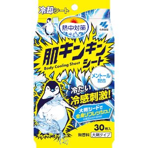 【あす楽対応】【小林製薬】 熱中対策 肌キンキンシート 30枚入 【化粧品】