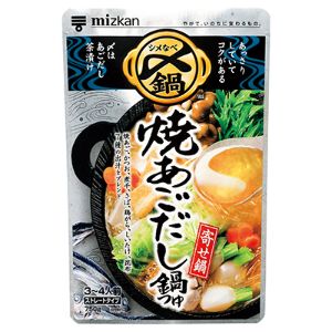 「セット販売」「ミツカン」　ミツカン　〆まで美味しい　焼あごだし鍋つゆ　ストレート　750g×12本セット